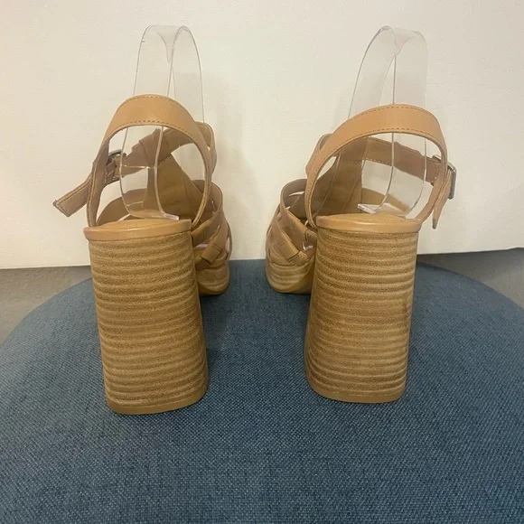 CROWN VINTAGE Women’s Brown Farlie Sandal size 9 1/2 - Picture 5 of 11